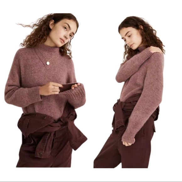 Madewell Sweaters - Madewell Dillon Mock neck Pullover Sweater